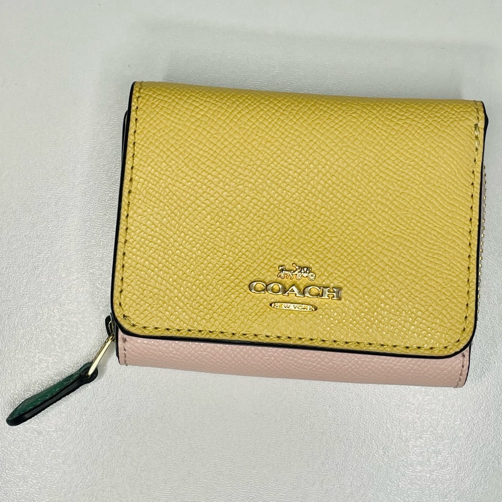 Coach Color Block Wallet